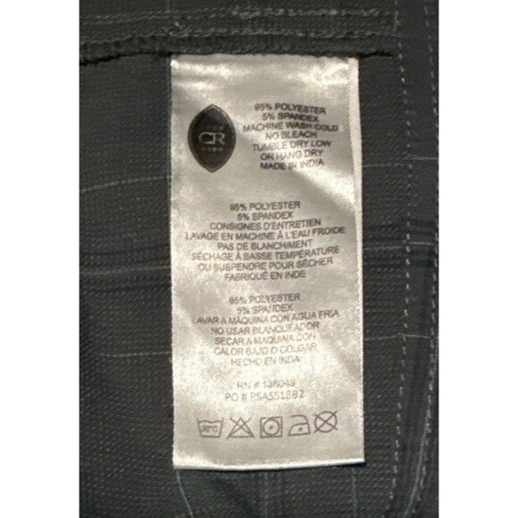 Club Ride Trail Shorts Men’s XS Gray Plaid MTB Cycling Hiking Activewear - Picture 4 of 4